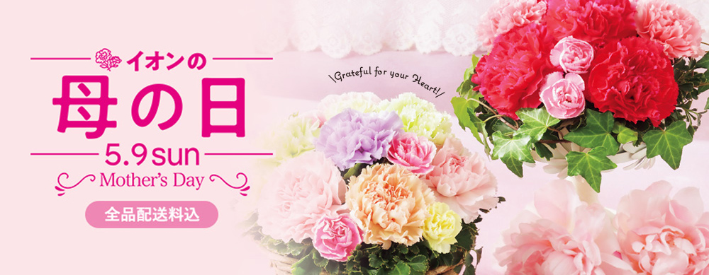 イオンの母の日 5.9 SUN Mother's Day