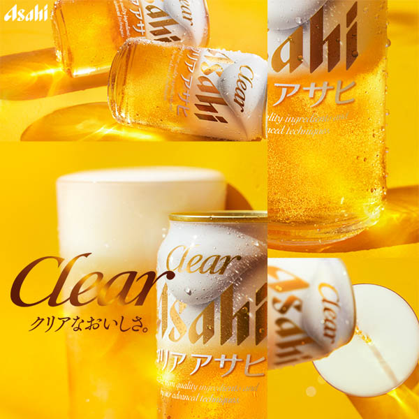 アサヒビール　クリアアサヒ　商品紹介